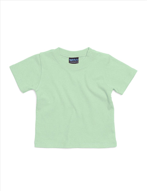 BabyBugz - Baby T-Shirt - Lichtgroen  - 100% Biologisch Katoen