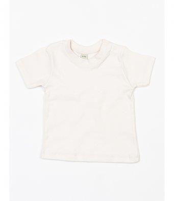 BabyBugz - Baby T-Shirt - Naturel - 100% Biologisch Katoen