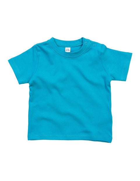 BabyBugz - Baby T-Shirt - Lichtblauw - 100% Biologisch Katoen