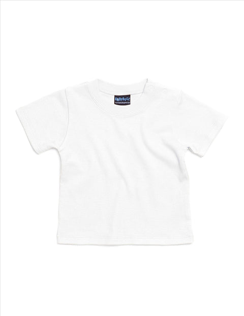 BabyBugz - Baby T-Shirt - Wit - 100% Biologisch Katoen
