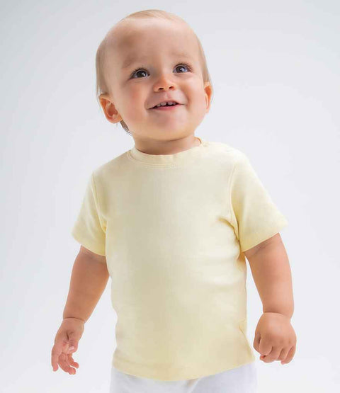 BabyBugz - Baby T-Shirt - Geel - 100% Biologisch Katoen