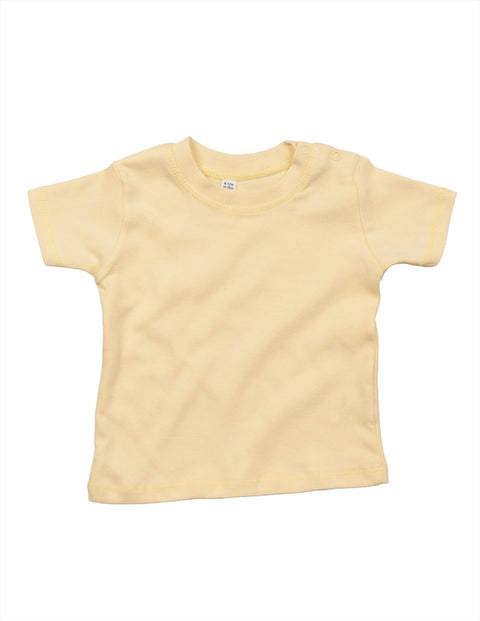 BabyBugz - Baby T-Shirt - Geel - 100% Biologisch Katoen