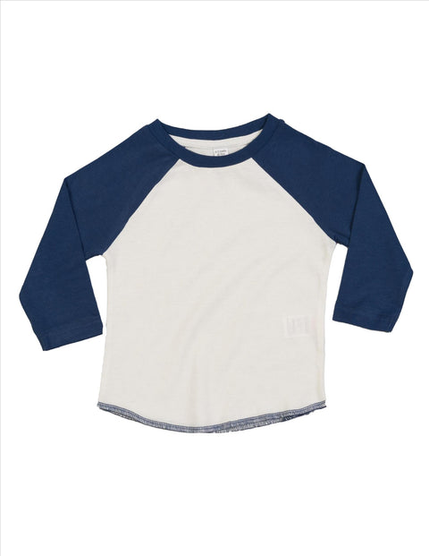 BabyBugz- Baby Lange Mouwen Shirt - Donkerblauw - 100% Biologisch Katoen