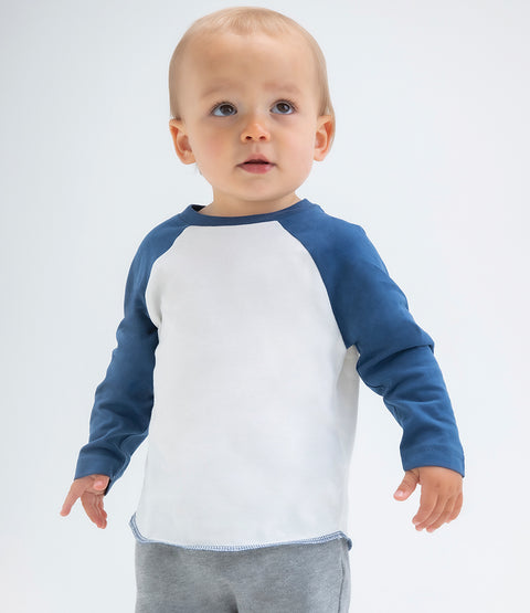 BabyBugz- Baby Lange Mouwen Shirt - Donkerblauw - 100% Biologisch Katoen