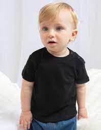 BabyBugz -Baby T-Shirt - Zwart- 100% Biologisch Katoen