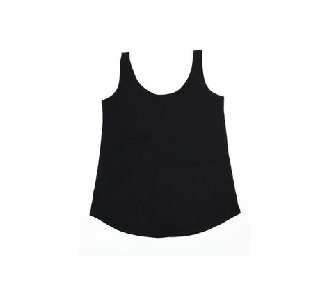 Mantis - Tanktop Dames - Zwart - 100% Duurzaam