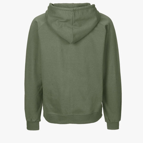 Neutral - Hoodie met Rits - Khaki - 100% Biologisch Katoen