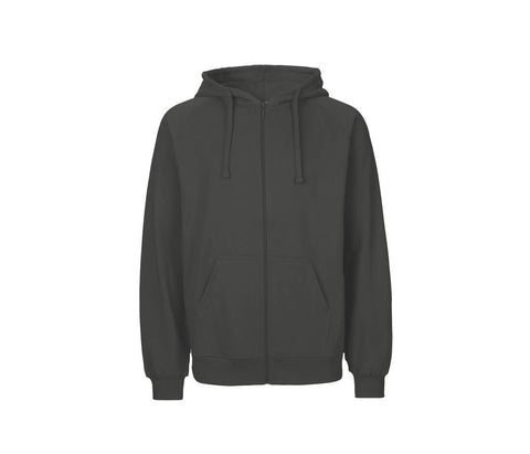 Neutral - Hoodie met Rits - Donkergrijs - 100% Biologisch Katoen